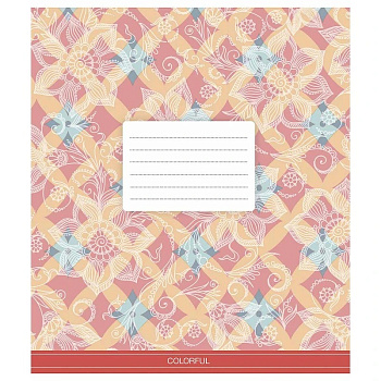 Зошит учнівський "Сolor mania" 018-3386L-4 в лінію, 18 аркушів 