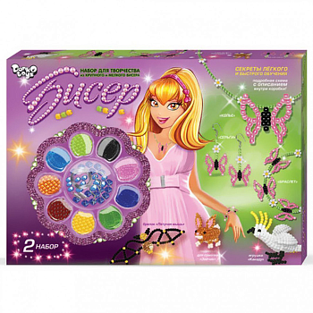 Набір бісеру ВЕЛ 2695DT для дівчаток
