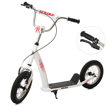 Самокат двоколісний SR 2-047 великі колеса, ручне гальмо