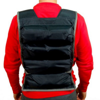 Обважнювальний жилет EasyFit EF-VST-18 чорний, 18 кг