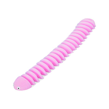 Дитяча іграшка-антистрес "Гусениця" MS 3657(Pink) 21 см