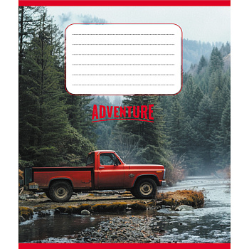 Зошит учнівський "Пікап" 024-560060L-2 в лінію, 24 аркуші