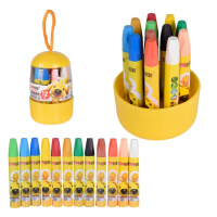 Набір дитячої воскової крейди CE150407 у наборі 12 кольорів