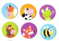 Дитяча настільна гра Мемо "Тварини" DoDo 300145, 12 зображень