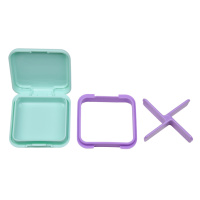 Кейс для капсул Fitseven UZSPACE TP005ML, м’ятний з лавандовим