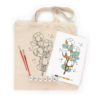 Набір для творчості екосумка-розмальовка "Бавовна" N0003619, 38х42 см