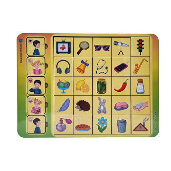 Розвиваюча гра Асоціації "Органи почуттів" (ПСД208) PSD208, 30 вкладишів