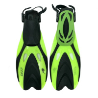Ласти з відкритою п'ятою DLV Deep NE-66-39-43-Y розмір SM/MD 39-43 салатовий
