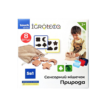 Сенсорний мішечок "Природа" Igroteco 900590 дерево