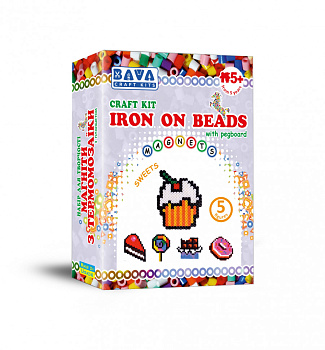 Магніти з термомозаїки "Солодощі" (TM-007) набір для творчості