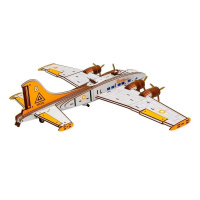 Дерев’яний 3D-конструктор "Бомбардувальник – Літаюча фортеця" Puz-00949