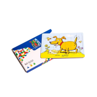 Дитячи Пазли 3 в 1  "Синя, песик" Така Мака 960193 20 елементів