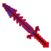 УЦІНКА!!! Дитяча іграшка Меч Майнкрафт Bambi C49803(Red)-UC зі світлом та звуком