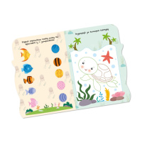 Дитяча розвиваюча розмальовка "Підводний світ" РМ-74-03, 50 стікерів