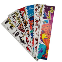 Набір закладок для книг ЗК-01, 6 шт