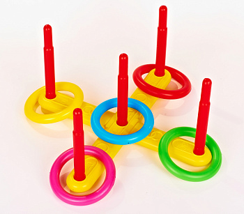 Дитячий ігровий набір Кільцекид 10140 з 5ма кільцями