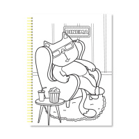 Дитяча розмальовка з олівцями "Coloring fun" НТ-39-03, 24 аркуши