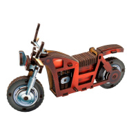 Дитячий дерев'яний 3D конструктор "Турбо байк" Puz-00961, 91 деталь