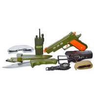 Ігровий набір зі зброєю "Військовий" CH633A окуляри, пістолет, звукові та світлові ефекти