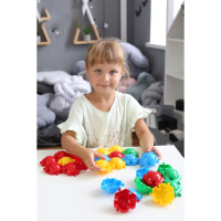 Іграшка мозаїка-пазли "Бджілка ТехноК", арт. 2995TXK, 60 фішок