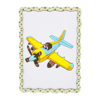 Дитячий набір для розпису по дереву "Літачок" Puz-22953 формат А4