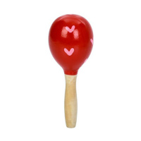 Дитяча дерев'яна іграшка Маракас MD 0361-8 розмір 12,5 см