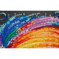 Набір для вишивання бісером "Різнобарвний" AM-245 15х15 см