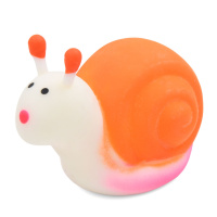 Дитяча іграшка-антистрес "Равлик" MS 4044(Orange) розмір 8,5 см, борошно