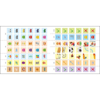 Книжка Англійська з наліпками "Лео та Ліз кличуть гратися" 1731002