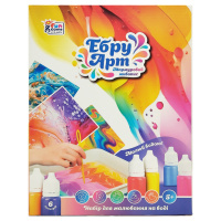 Дитячий набір для творчості в техниці Ебру 62742, 6 пігментів