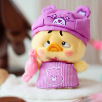 Колекційна м'яка іграшка з кільцем POP TOP 1983toys серії "Upset Duck x Care Bears" - БУДЬ ВЕСЕЛКОЮ (у дисп., в ас.)