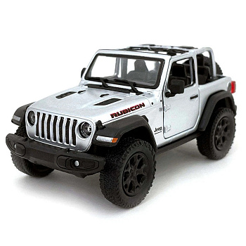 Колекційна машинка "Jeep Wrangler" KT5412WH(Silver) масштаб 1:42