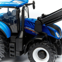Дитяча іграшка Трактор "New Holland T7.315" Bburago 18-31632 з фронтальним навантажувачем