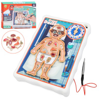 Дитяча настільна гра "Crazy Doctor" 1295-3 ігрове поле, рулетка