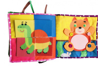 Текстильна розвиваюча книга для малят Bambini "Щеня" 403655