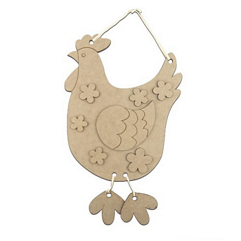Заготовка для декорування "Курочка" FDPO-144