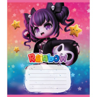 Зошит учнівський "Куромі" 012-520064L-5 в лінію, 12 аркушів 