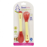 Дитячий набір Ложка+вилка "Хамелеон" MGZ-0104(Yellow)