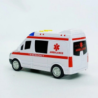 Дитяча автомодель "Швидка допомога" 7994, 17х7 см, звукові та світлові ефекти