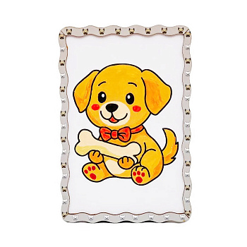 Дитячий набір для розпису по дереву "Песик" Puz-22979 формат А5