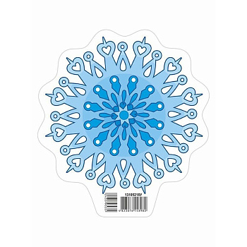 Прикраса для оформлення інтер'єру "Сніжинка 3" 13105218