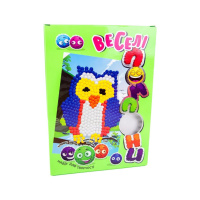 Набір для творчості "Сова" Strateg 30996 веселі помпони