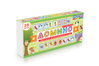 Дитяча гра доміно "Звірятка" 1-093 від 3-х років