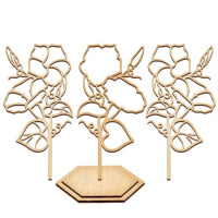 Набір для вітражного живопису за номерами "Іпомея" FDSGK-018