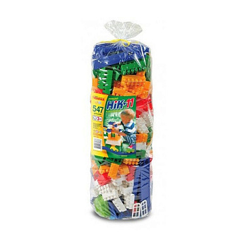 Конструктор дитячий "НІК-11" 70989, 547 деталей, паяний пакет 