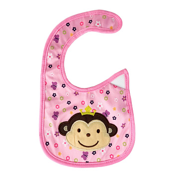 Слинявчик тканинний "Monkey" MGZ-0614-7 на липучці