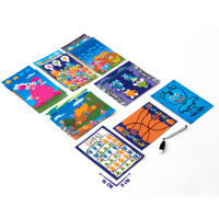 Розвиваюча гра для малюків «Пиши та витирай. Монстрики »VT5010-18 з маркером