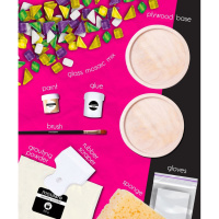 Дитячий набір для творчості кришталева мозаїка "Підставка для чашок" MA1001