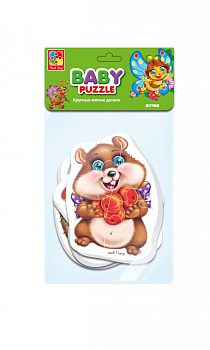 Дитячі бебі пазли "Жучки" VT1106-89 картинки - 4 шт