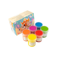 Набір пальчикових фарб 840602, 6 кольорів по 40 мл